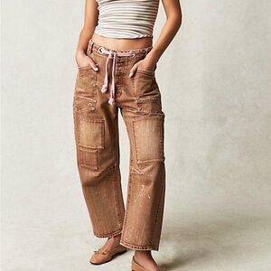 We The Free Moxie Pull-On Barrel Jeans 👖